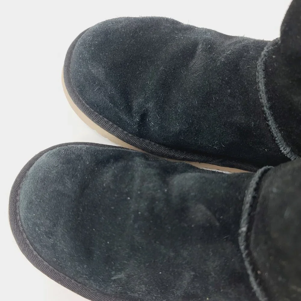 Koolaburra by UGG Women's Black Victoria 1015875 Mid-Calf Winter Boots Size US 7